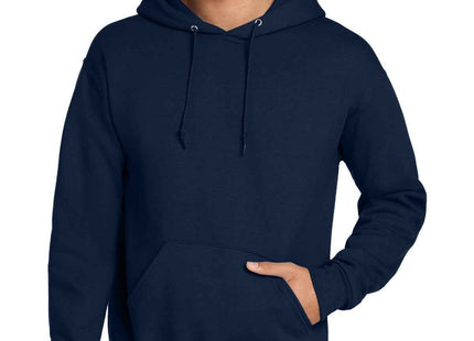 Jerzees Super Sweats NuBlend Pullover Hooded Sweatshirt 4997M J. Navy