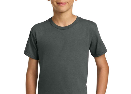 Gildan Youth Heavy Cotton 100% Cotton T Shirt 5000B Charcoal
