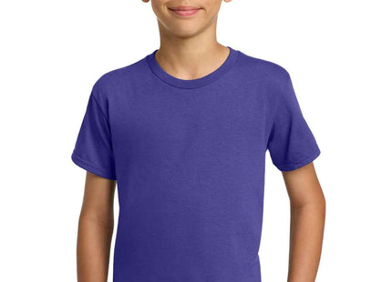 Gildan Youth Heavy Cotton 100% Cotton T Shirt 5000B Cobalt