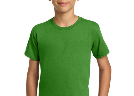 Gildan Youth Heavy Cotton 100% Cotton T Shirt 5000B Electric Green