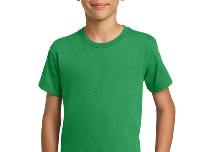 Gildan Youth Heavy Cotton 100% Cotton T Shirt 5000B Irish Green