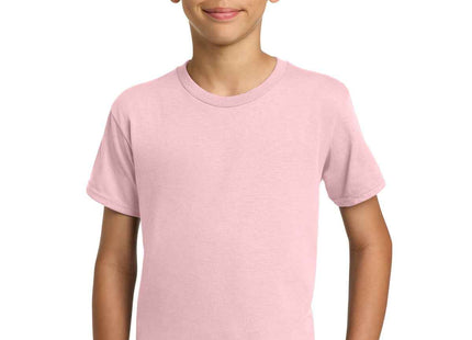 Gildan Youth Heavy Cotton 100% Cotton T Shirt 5000B Light Pink