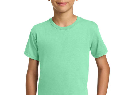 Gildan Youth Heavy Cotton 100% Cotton T Shirt 5000B Mint Green