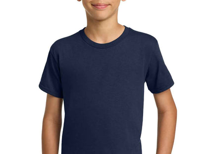 Gildan Youth Heavy Cotton 100% Cotton T Shirt 5000B Navy