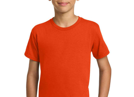 Gildan Youth Heavy Cotton 100% Cotton T Shirt 5000B Orange