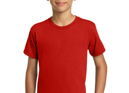 Gildan Youth Heavy Cotton 100% Cotton T Shirt 5000B Red