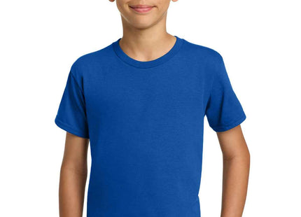 Gildan Youth Heavy Cotton 100% Cotton T Shirt 5000B Royal