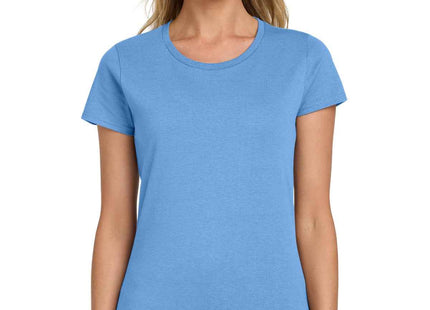 Gildan Women's Heavy Cotton 100% Cotton T Shirt 5000L Carolina Blue
