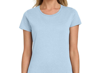 Gildan Women's Heavy Cotton 100% Cotton T Shirt 5000L Light Blue