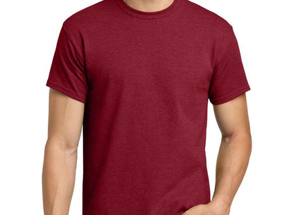 Gildan Heavy Cotton 100% Cotton T Shirt 5000 Antique Cherry Red