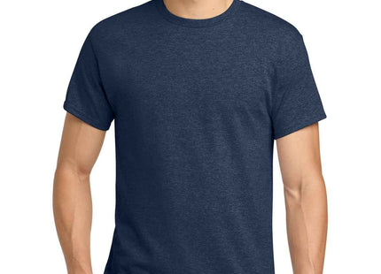Gildan Heavy Cotton 100% Cotton T Shirt 5000 Heather Navy