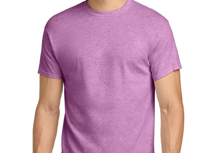 Gildan Heavy Cotton 100% Cotton T Shirt 5000 Heather Radiant Orchid