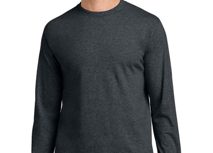 Gildan Heavy Cotton 100% Cotton Long Sleeve T Shirt 5400 Dark Heather