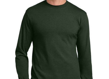 Gildan Heavy Cotton 100% Cotton Long Sleeve T Shirt 5400 Forest