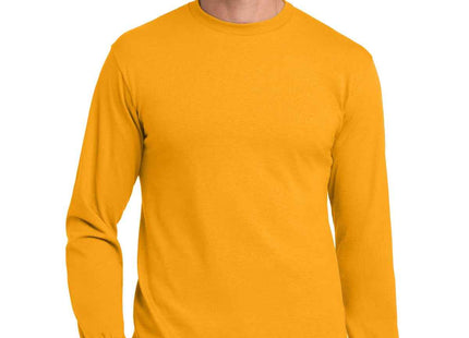 Gildan Heavy Cotton 100% Cotton Long Sleeve T Shirt 5400 Gold