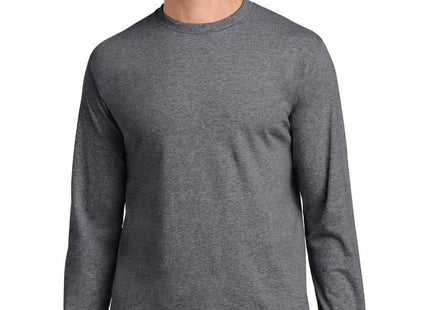 Gildan Heavy Cotton 100% Cotton Long Sleeve T Shirt 5400 Graphite Heather