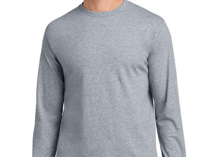 Gildan Heavy Cotton 100% Cotton Long Sleeve T Shirt 5400 Sport Grey