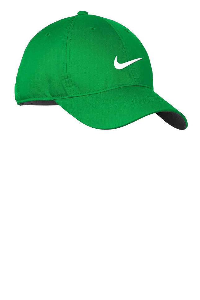 Nike DriFIT Swoosh Front Cap 548533 Lucky Green White OSFA