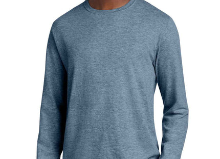 Jerzees Premium Blend Ring Spun Long Sleeve T Shirt 560LS Denim Heather
