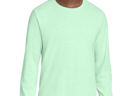 Jerzees Premium Blend Ring Spun Long Sleeve T Shirt 560LS Mint To Be