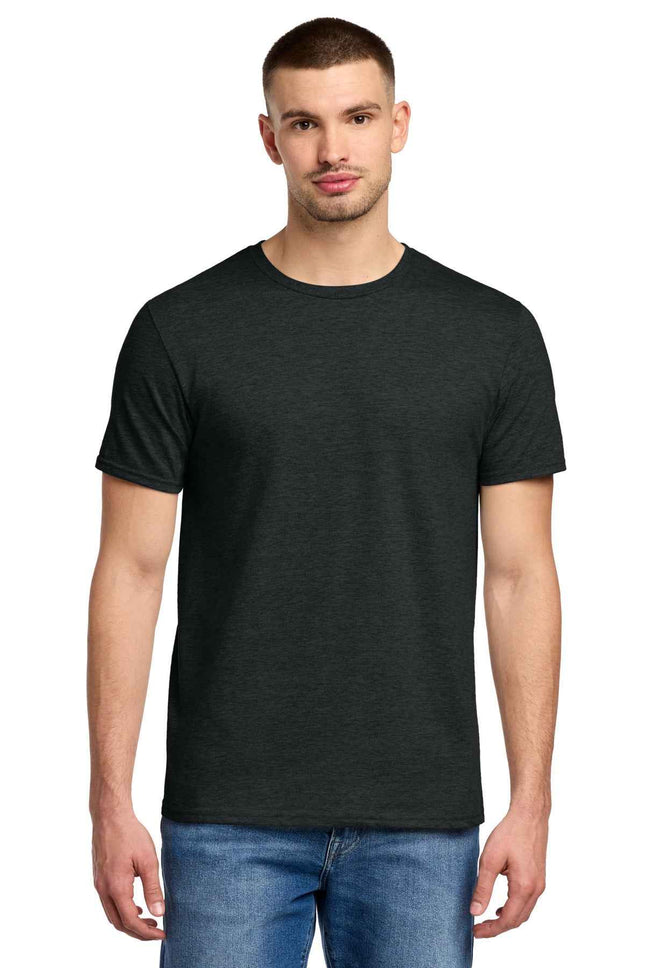 Jerzees Premium Blend Ring Spun T Shirt 560M Black Ink Heather