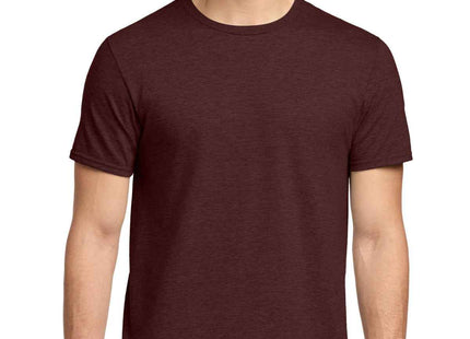 Jerzees Premium Blend Ring Spun T Shirt 560M Maroon Heather