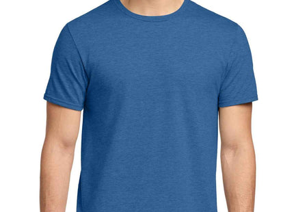 Jerzees Premium Blend Ring Spun T Shirt 560M Retro Heather Royal