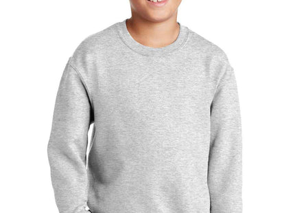Jerzees Youth NuBlend Crewneck Sweatshirt 562B Ash
