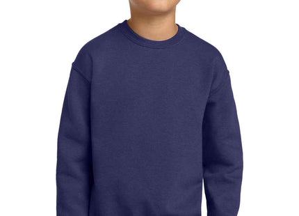 Jerzees Youth NuBlend Crewneck Sweatshirt 562B Deep Purple