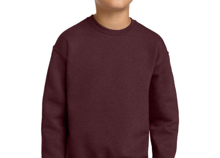 Jerzees Youth NuBlend Crewneck Sweatshirt 562B Maroon