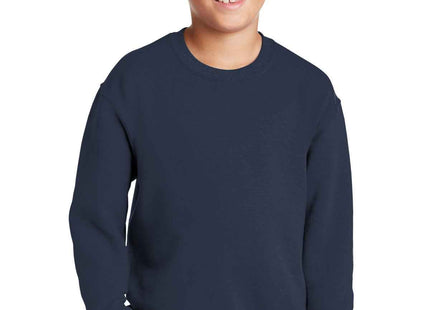 Jerzees Youth NuBlend Crewneck Sweatshirt 562B J. Navy