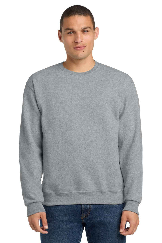 Jerzees NuBlend Crewneck Sweatshirt 562M Athletic Heather
