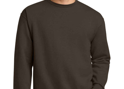 Jerzees NuBlend Crewneck Sweatshirt 562M Chocolate