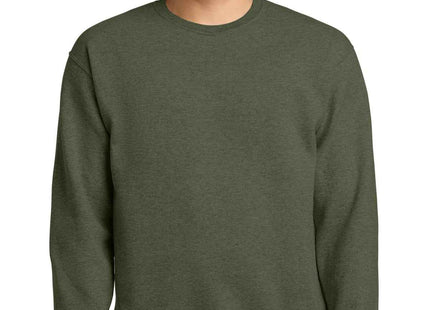 Jerzees NuBlend Crewneck Sweatshirt 562M Military Green Heather