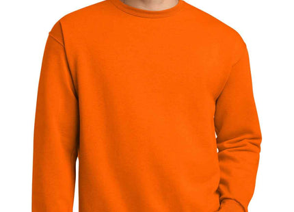 Jerzees NuBlend Crewneck Sweatshirt 562M Safety Orange