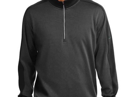Nike DriFIT 1/2Zip CoverUp 578673 Anthracite Heather Black