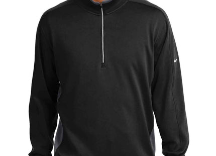 Nike DriFIT 1/2Zip CoverUp 578673 Black Dark Grey White