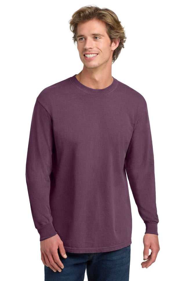 COMFORT COLORS Heavyweight Ring Spun Long Sleeve Tee 6014 Berry