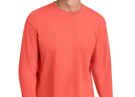 COMFORT COLORS Heavyweight Ring Spun Long Sleeve Tee 6014 Neon Red Orange