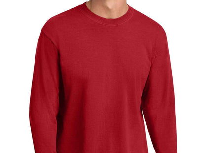 COMFORT COLORS Heavyweight Ring Spun Long Sleeve Tee 6014 Red