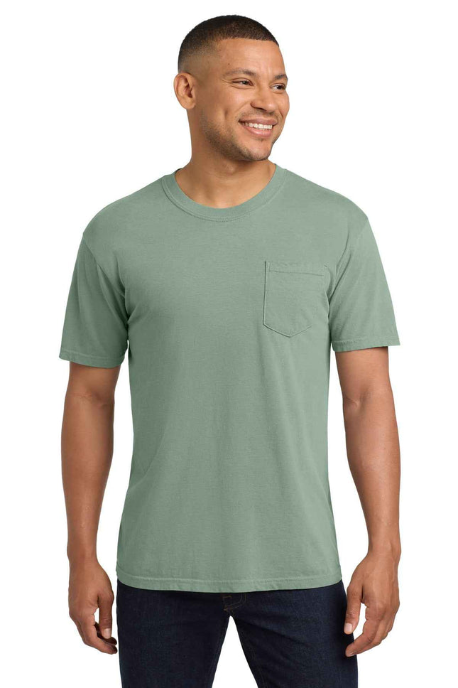 COMFORT COLORS Heavyweight Ring Spun Pocket Tee 6030 Bay