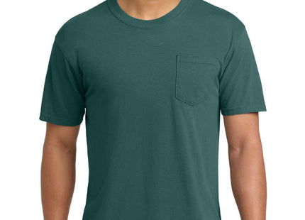 COMFORT COLORS Heavyweight Ring Spun Pocket Tee 6030 Blue Spruce