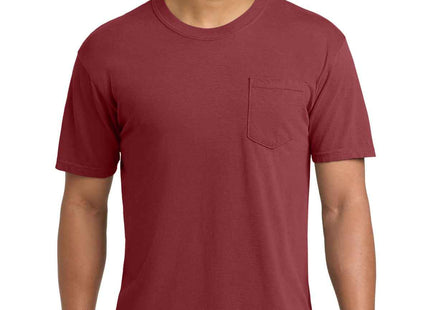 COMFORT COLORS Heavyweight Ring Spun Pocket Tee 6030 Chili