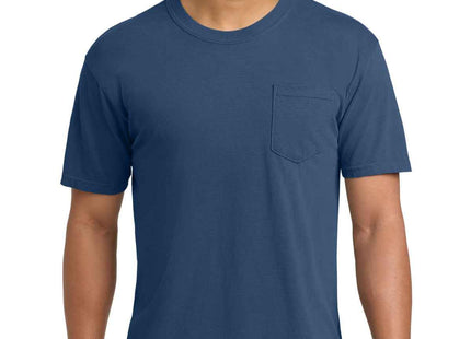 COMFORT COLORS Heavyweight Ring Spun Pocket Tee 6030 China Blue