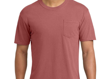 COMFORT COLORS Heavyweight Ring Spun Pocket Tee 6030 Crimson