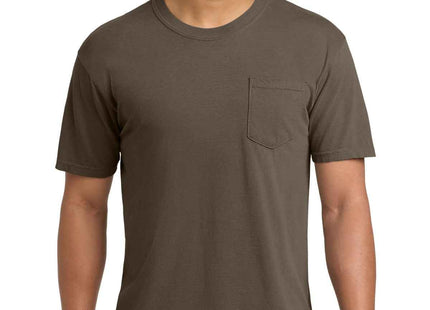 COMFORT COLORS Heavyweight Ring Spun Pocket Tee 6030 Espresso