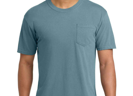 COMFORT COLORS Heavyweight Ring Spun Pocket Tee 6030 Ice Blue