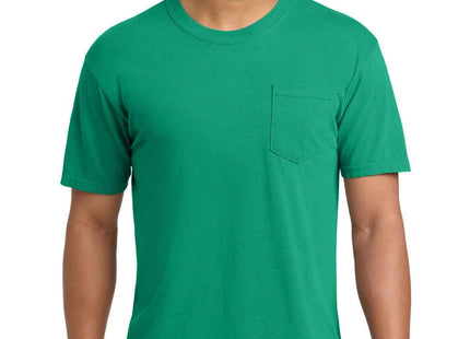 COMFORT COLORS Heavyweight Ring Spun Pocket Tee 6030 Island Green