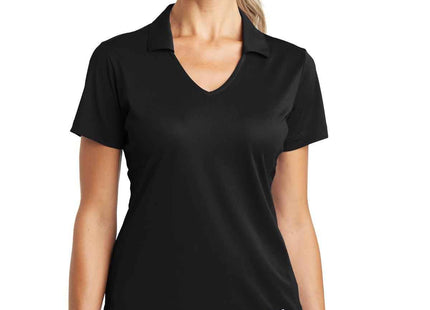 Nike Women's DriFIT Vertical Mesh Polo 637165 Black
