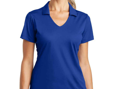 Nike Women's DriFIT Vertical Mesh Polo 637165 Old Royal